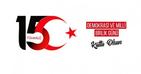 Belediye Başkanımız Mehmet Zeki DİRİK "15 Temmuz Demokrasi ve Milli Birlik Günü" mesajı yayınladı.