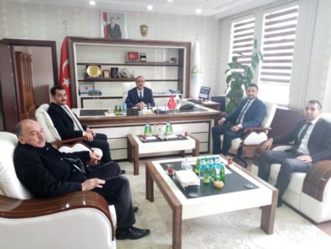 Doğugaz Bitlis-Bingöl-Muş Doğalgaz Dağıtım A.Ş. Genel Müdürü Sayın Serhat Demircan ve Genel Müdür Yardımcısı Sayın Olgaç Karademir Başkanlığımızı ziyaret ettiler