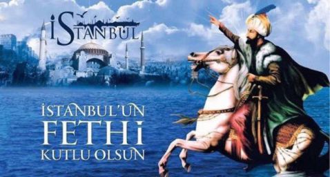 Belediye Başkanımız Mehmet Zeki DİRİK: "İstanbul Fethinin 568. Yıldönümü kutlu olsun. Fethi gerçekleştiren Fatih Sultan Mehmet Han ve Ordusunu rahmet ve şükranla yad ediyorum."