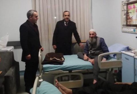 Belediye Başkanımız Mehmet Zeki Dirik, Hasta Ziyaretlerinde Bulundu.